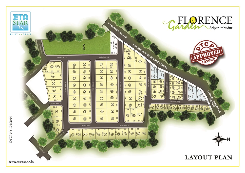 dtcp approved plots in omr